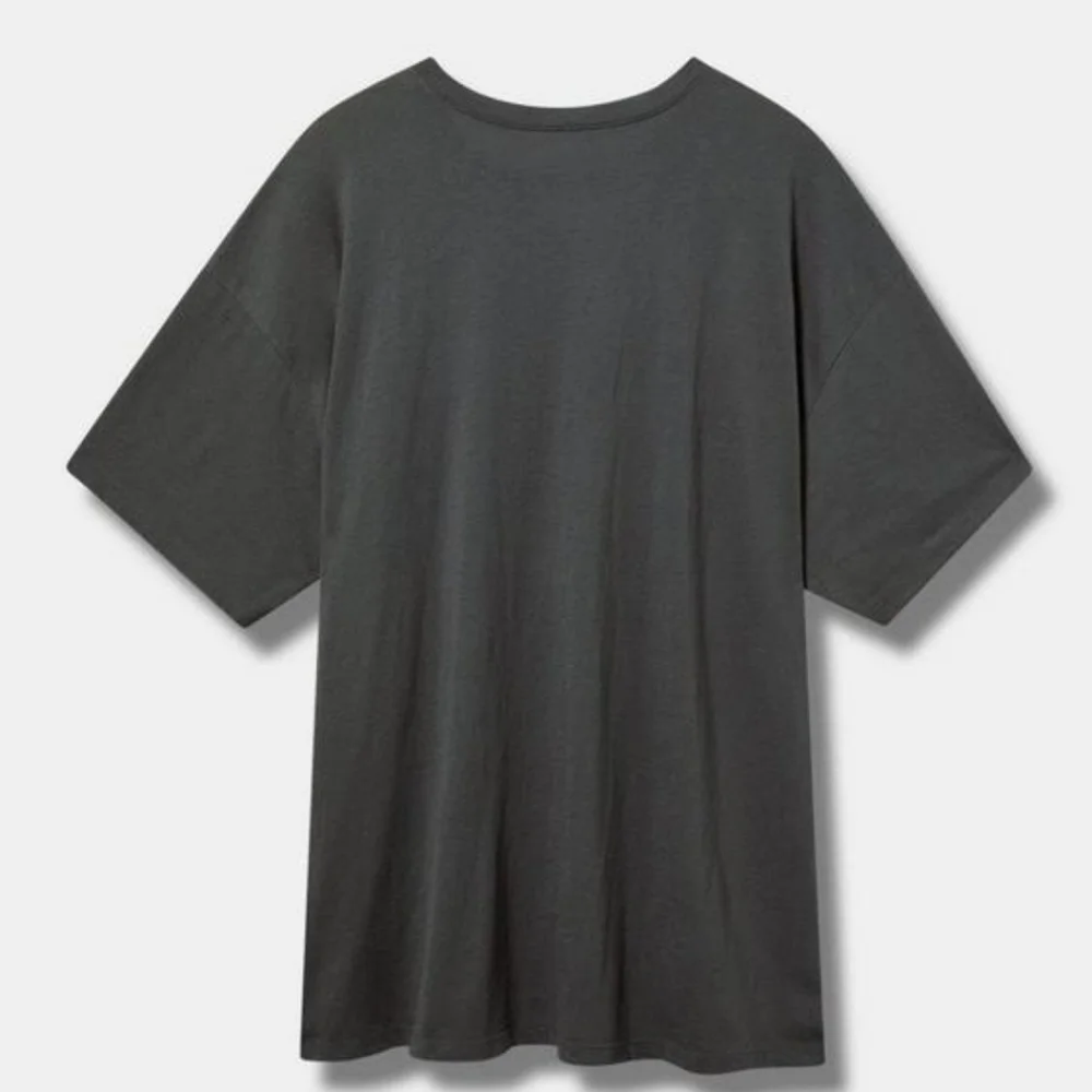NIRVANA Gray Tee with Colorful Smiley Face Graphic - Picture 2 of 6